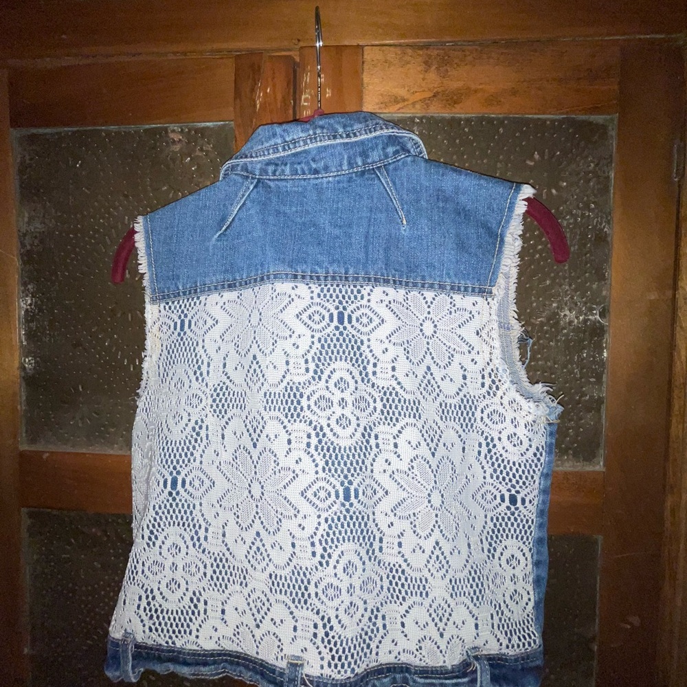 Highway Jeans Blue Denim Vest size S